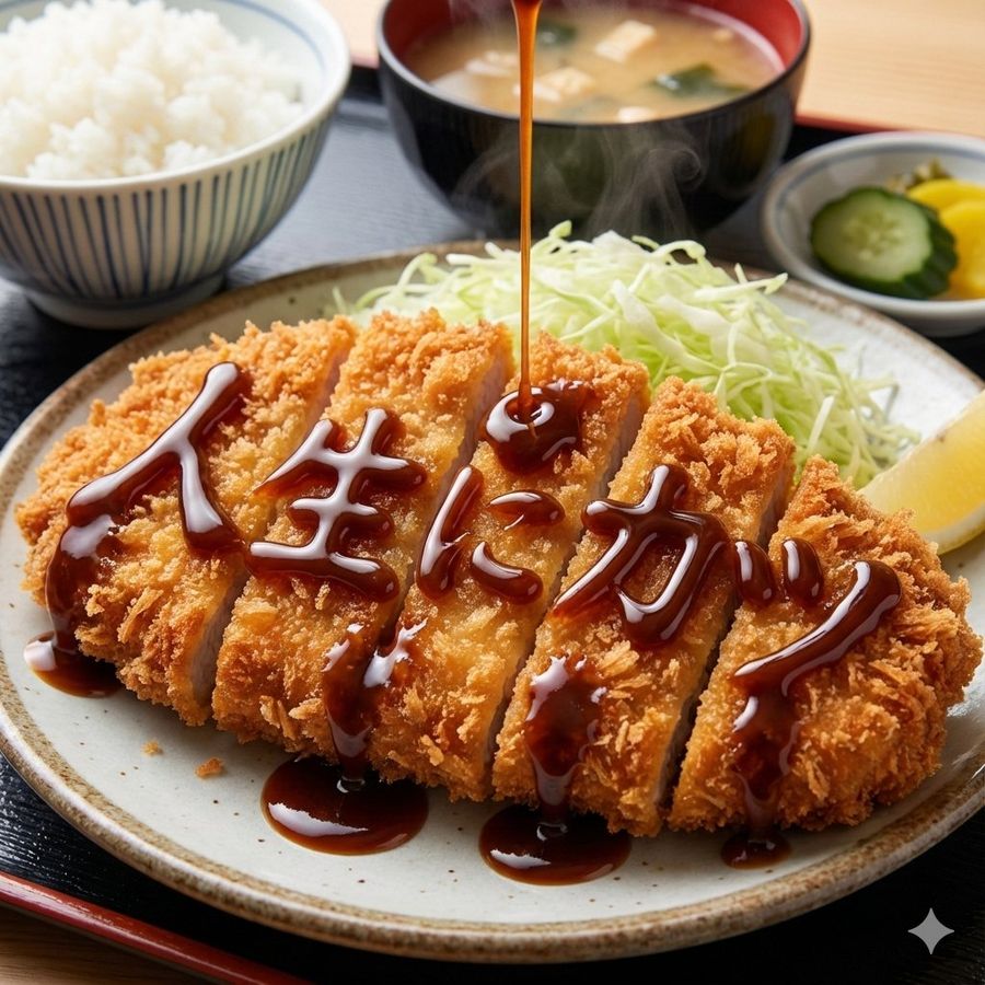 Immagine ravvicinata 1:1 di okonomiyaki caldo
