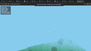 Three.js Survival-Modus-Nachbildung von Minecraft