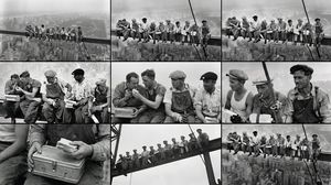 Storyboard cinematografico 3×3 in formato contact sheet da un'unica immagine di input - 2