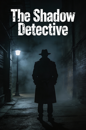 Portada de novela negra "El detective de las sombras"