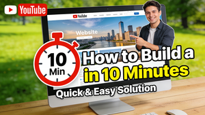 Miniatura del tutorial de creación de sitios web