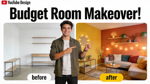 Cambio de imagen de habitación DIY: Antes y después