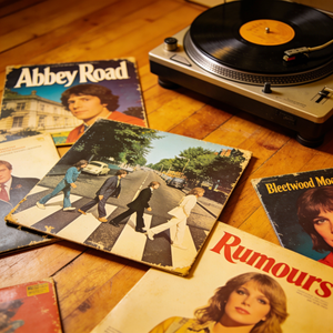 Colección de Discos de Vinilo Vintage