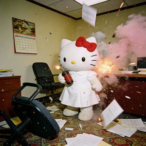 Hello Kitty: Caos en la Oficina