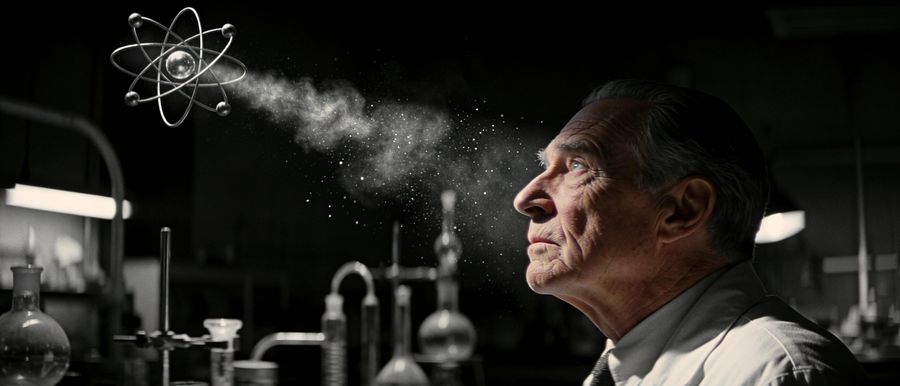 Retrato de científico cinematográfico