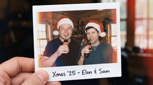 Ảnh selfie phân cực của Elon Musk và Sam Altman - 1
