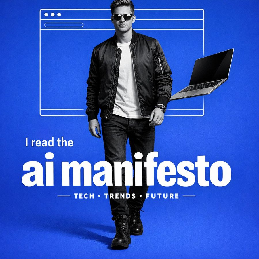 Modern Teknoloji Fenomeni Poster Tasarımı