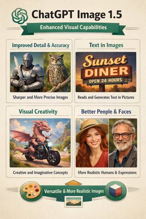 Infografica su ChatGPT Image 1.5