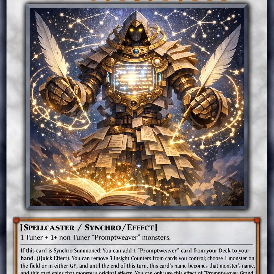 Tạo Thẻ Yu-Gi-Oh Tùy Chỉnh