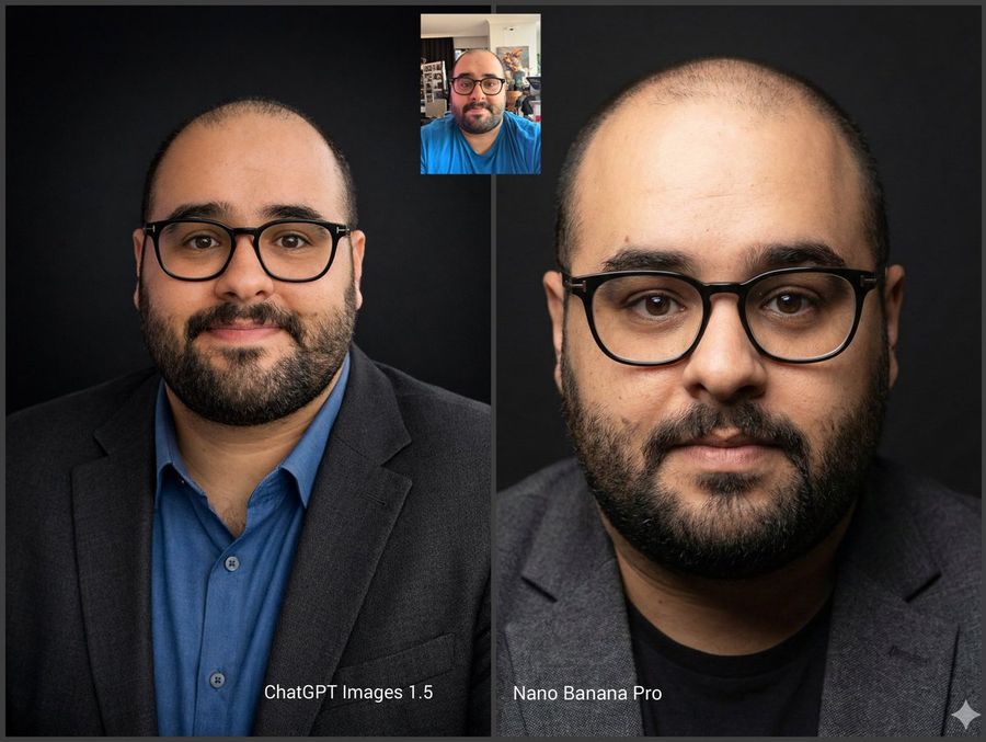Generazione di foto profilo professionali da studio