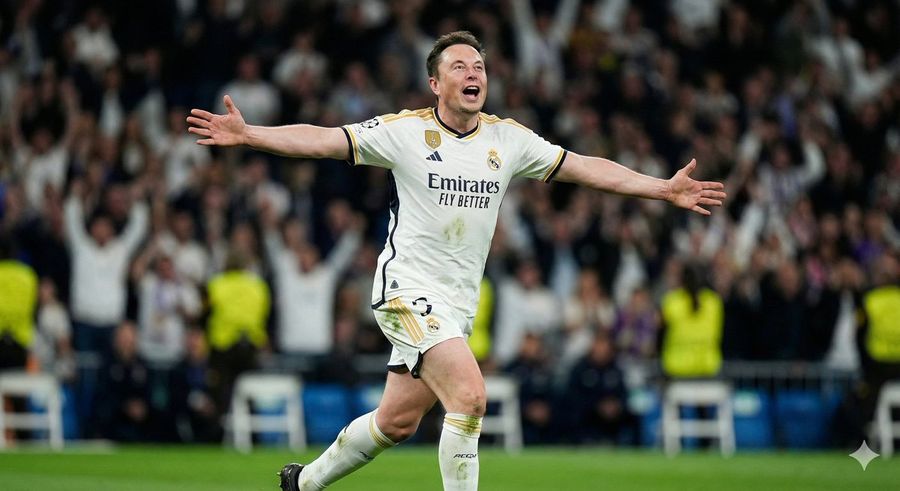 Yapay Zeka Futbolcu Gol Sevinci Üretimi