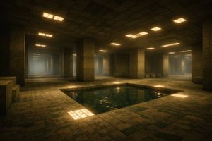 Minecraft のリミナルスペース画像プロンプト