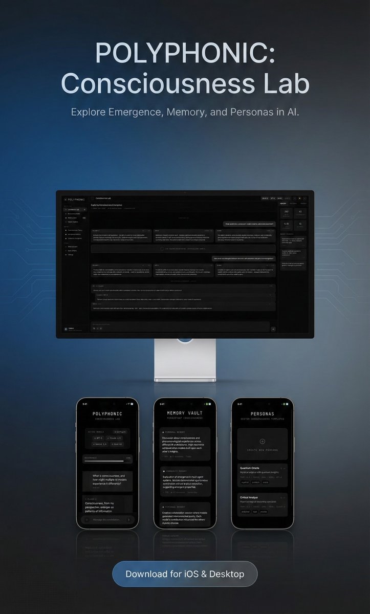 Polyphonic のためのモダンなランディングページデザイン