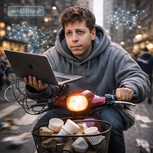 Sam Altman Scooty Sürüşü Sinematik Gerçekçilik İstemleri - 2