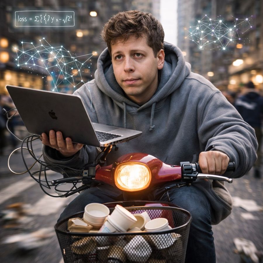 Sam Altman đi xe Scooty: Lời nhắc về Chủ nghĩa hiện thực điện ảnh