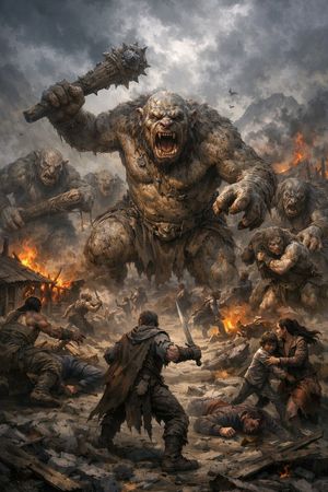 Lời nhắc trực quan hóa cuộc tấn công của Troll Horde (tiếng Nhật)