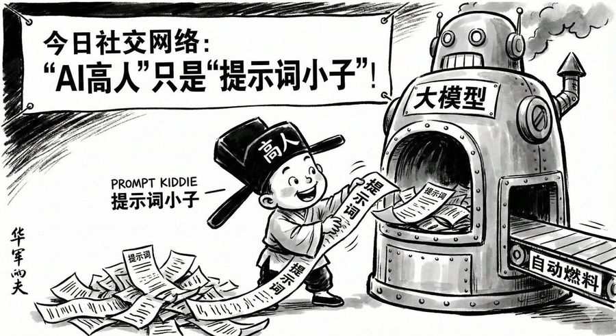 Hua Junwu Tarzında Satirik Bir Karikatür Oluşturma