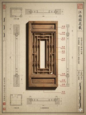 Simulazione dell'archivio di progetti architettonici della dinastia Qing - 2
