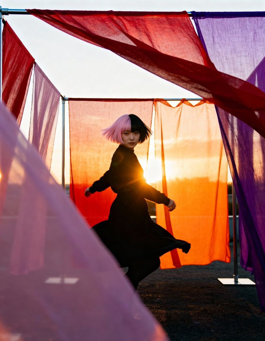 Ritratto: Silhouette in controluce