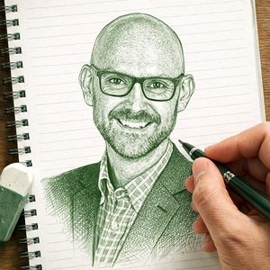 El Detaylı Görselden Eskize Dönüşüm İstemleri