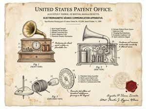 Documento de Patente Vintage de uma Invenção - 3