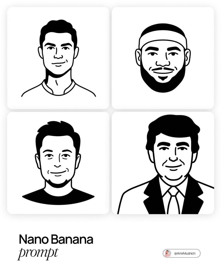 Prompt de ilustraciones minimalistas estilo Notion