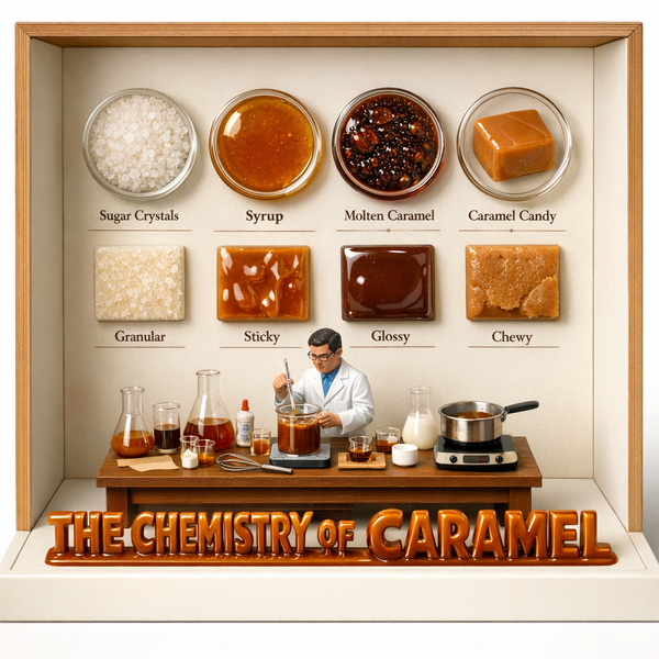 Diorama de ciencia culinaria: La química del chocolate - GPT Image 1.5