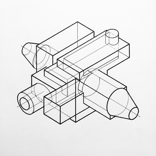 Prompt para la conversión de bocetos a arte lineal estilo CAD - Nano Banana Pro