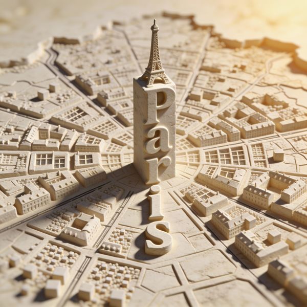 Kentsel Jeoloji Topografik Tipografi İstemcisi - Seedream 4.5