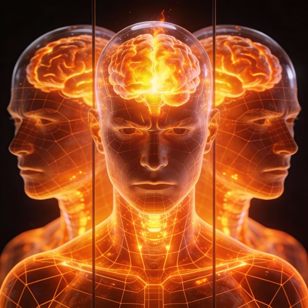 Indicación de visualización médica cibernética - Seedream 4.5