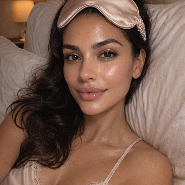 Selfie de cama espontánea de influencer (estética "Clean Girl") - GPT Image 1.5