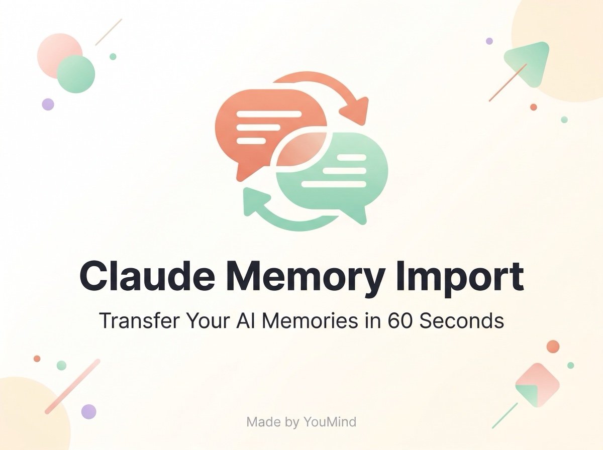 Test di migrazione della memoria di Claude: come trasferire i tuoi dati di ChatGPT in soli 60 secondi