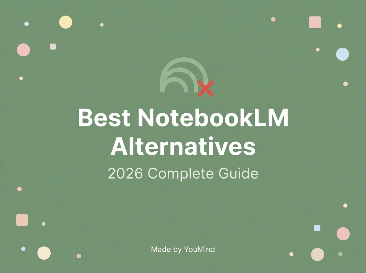 Las 10 mejores alternativas a NotebookLM que podrías probar en 2026