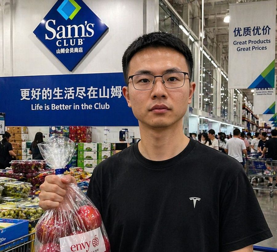 Ảnh chụp thực tế khi mua sắm tại Sam's Club