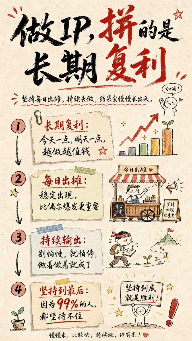 手繪風格資訊圖卡提示詞