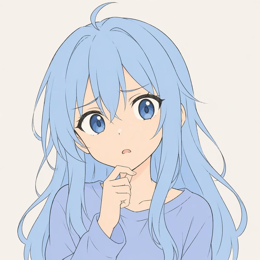 Pastel Anime Karakter Karalaması