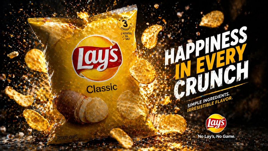 Cinematic Potato Chips Ad