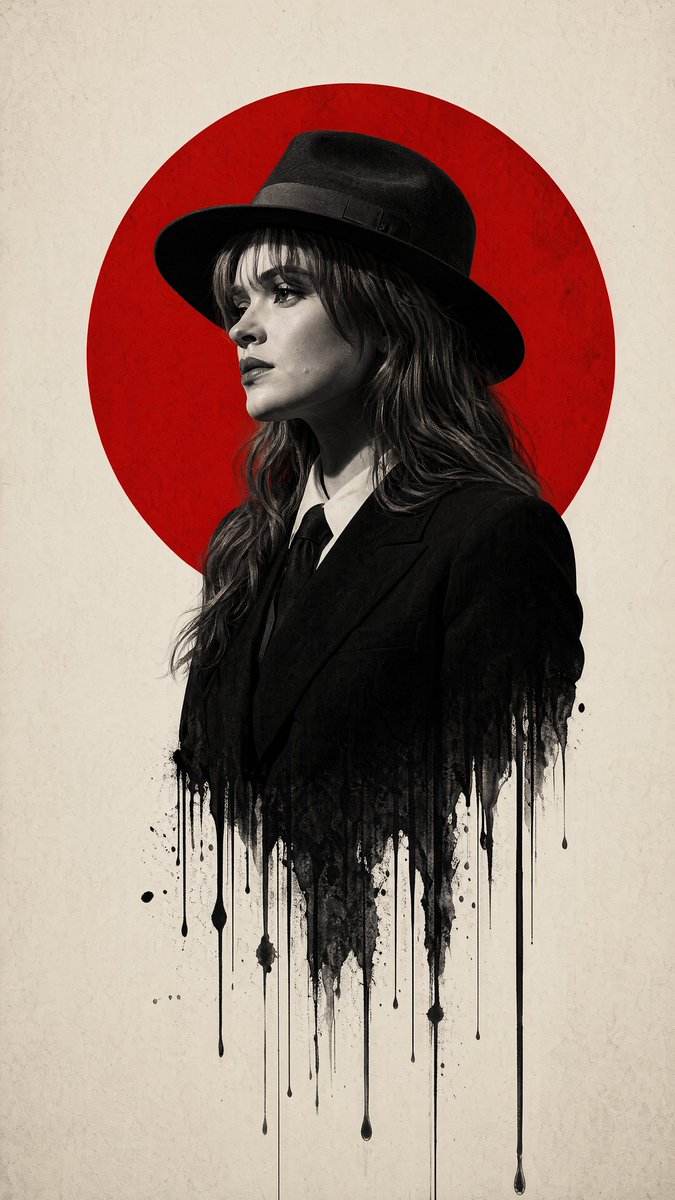 Minimalist Film Noir Posteri