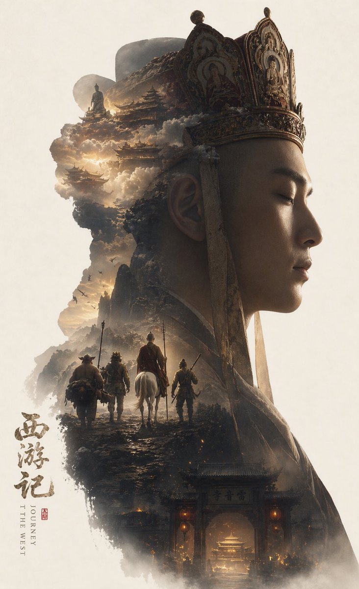 Epik Anlatı Silüeti Film Posteri