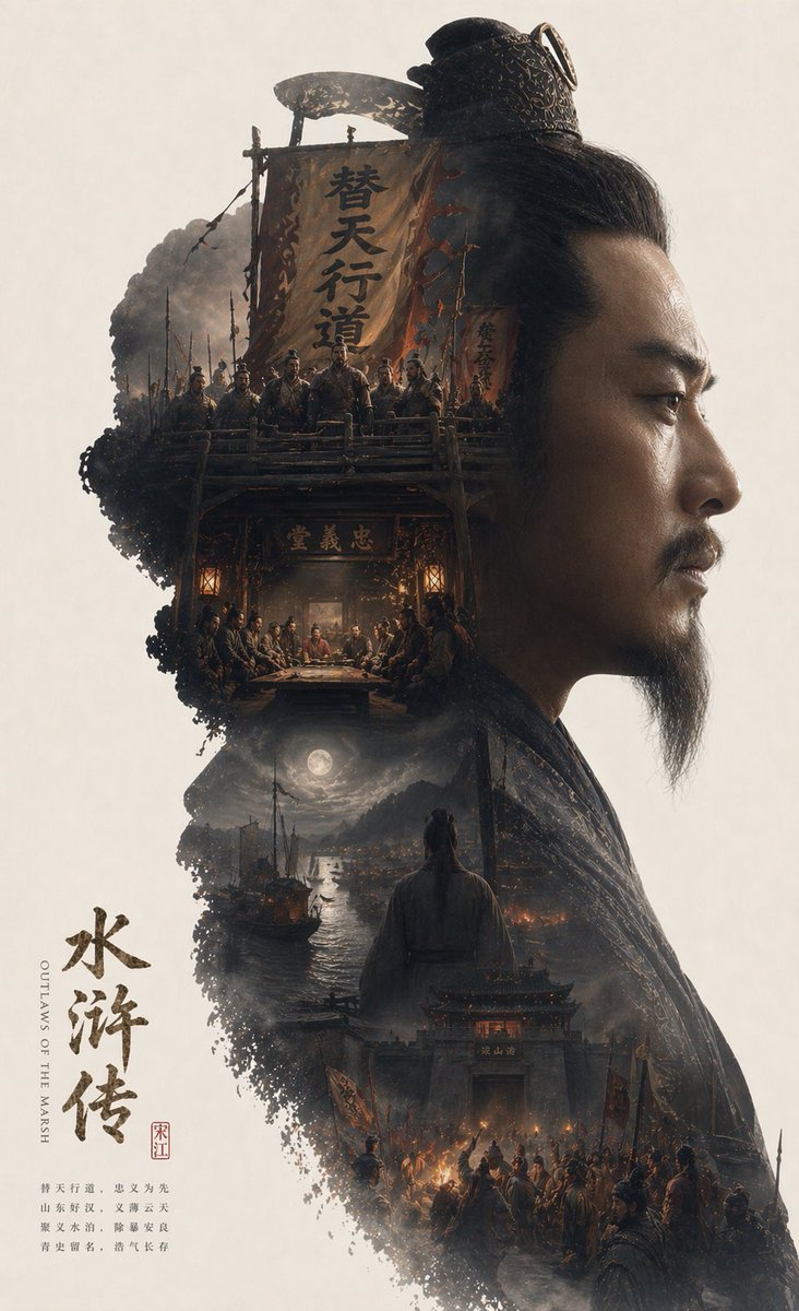 Epik Anlatı Silüeti Film Posteri