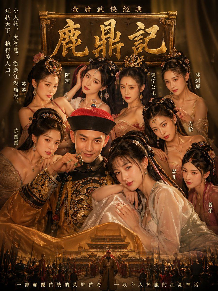 Altın Wuxia Sarayı Posteri