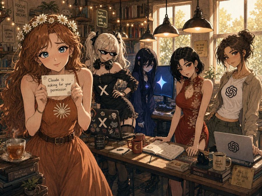 Cozy AI Agents Studio 集合写真