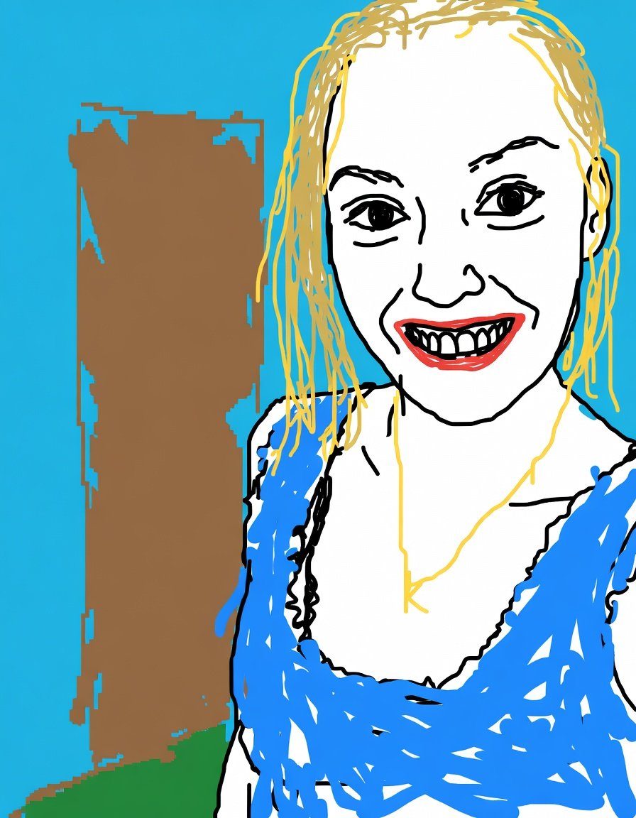 วาดใหม่ด้วย MS Paint แบบตั้งใจให้คุณภาพต่ำ