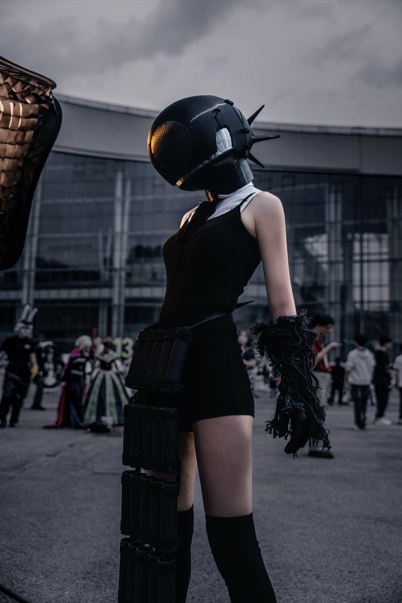 Edición fotográfica cinematográfica estilo cyberpunk