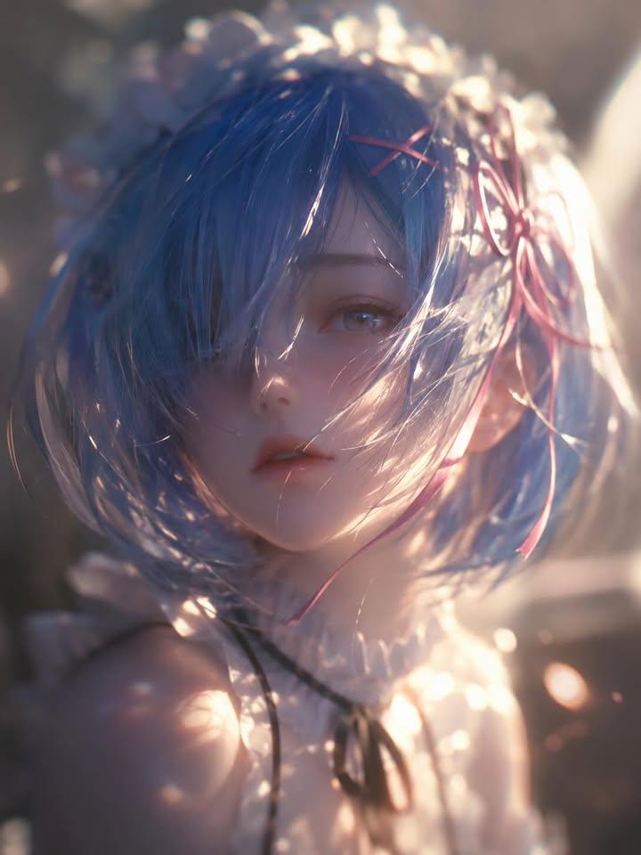 Ethereal Anime Karakter Portresi