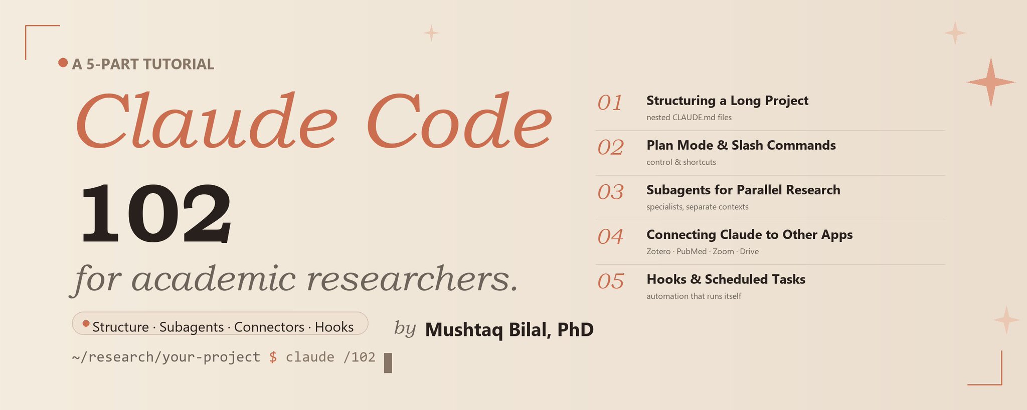 学術研究者のための Claude Code 102