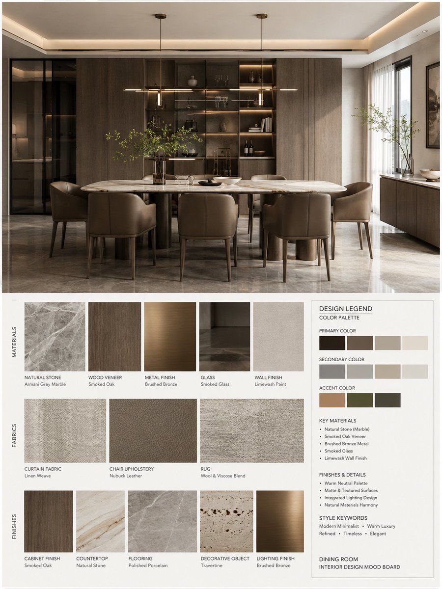 Gerador de Mood Board de Design de Interiores
