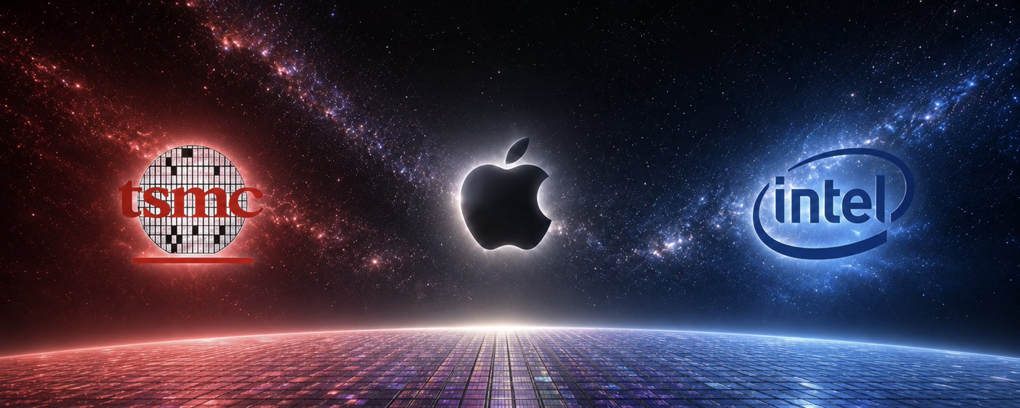 AI が変える先端ノードの資源配分：Apple、Intel、TSMC による三つ巴の転換