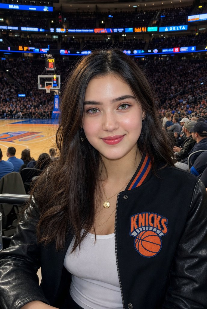 Saha Kenarı Knicks Taraftarı Fotoğrafı