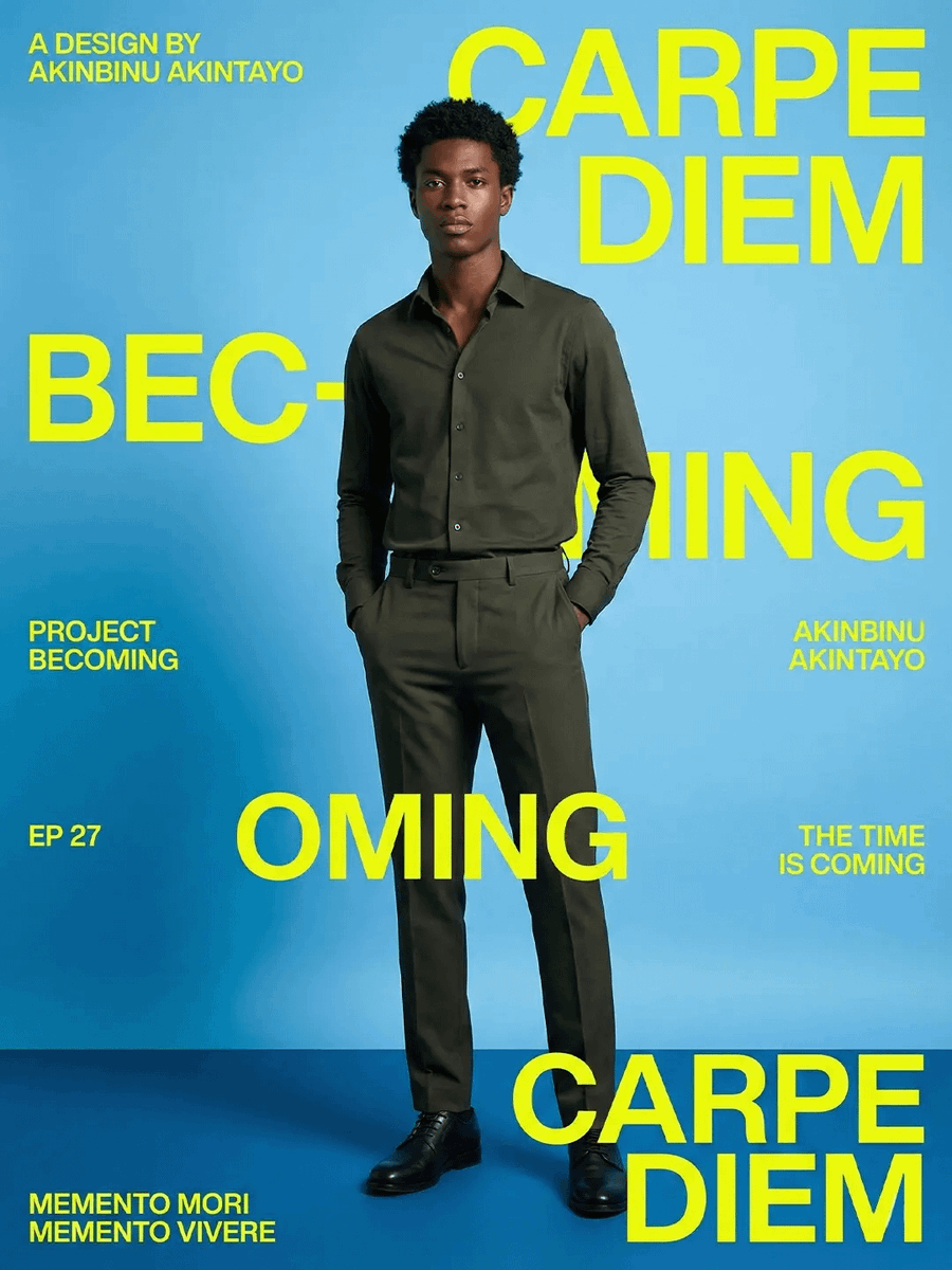 Carpe Diem Moda Tipografi Posteri